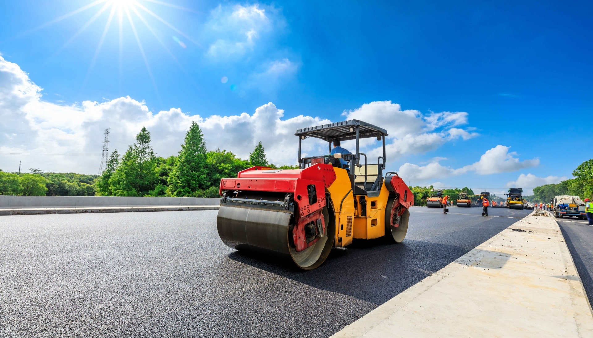Smooth asphalt paving in Manchester, NH creates durable surfaces.